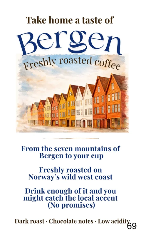 Bergen-kaffi for Bryggens Museum